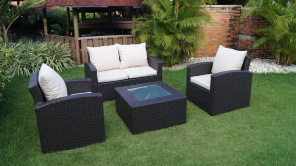 juego de muebles modelo curvo