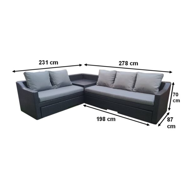 Sofa Cama Doble 6P - Imagen 2