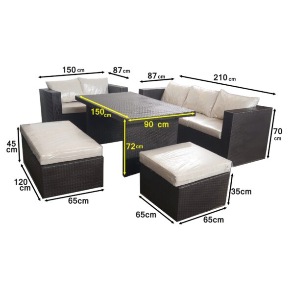 Comedor Magno 8P - Imagen 2