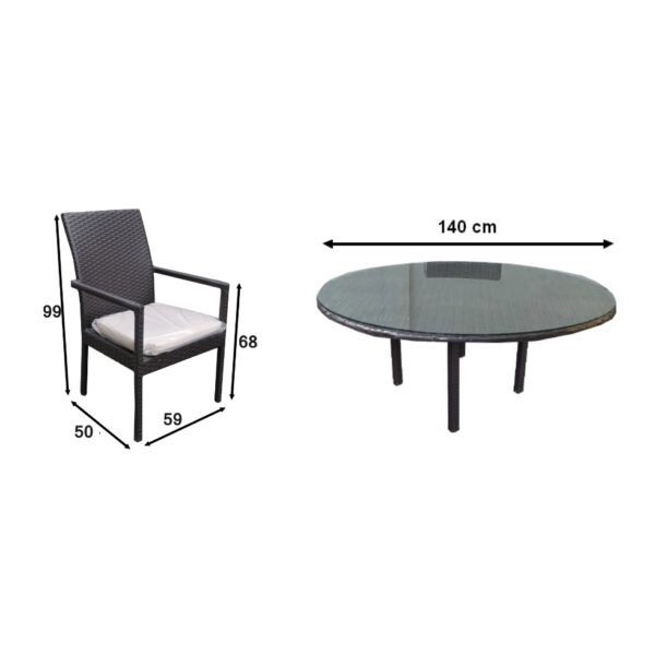 Comedor Oasis 5P - Imagen 2